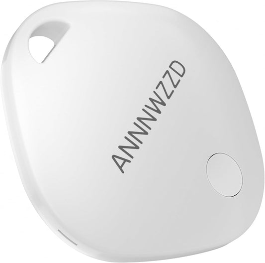 ANNNWZZD AirTags - 1 Pack White with Apple Find My (iOS Only)