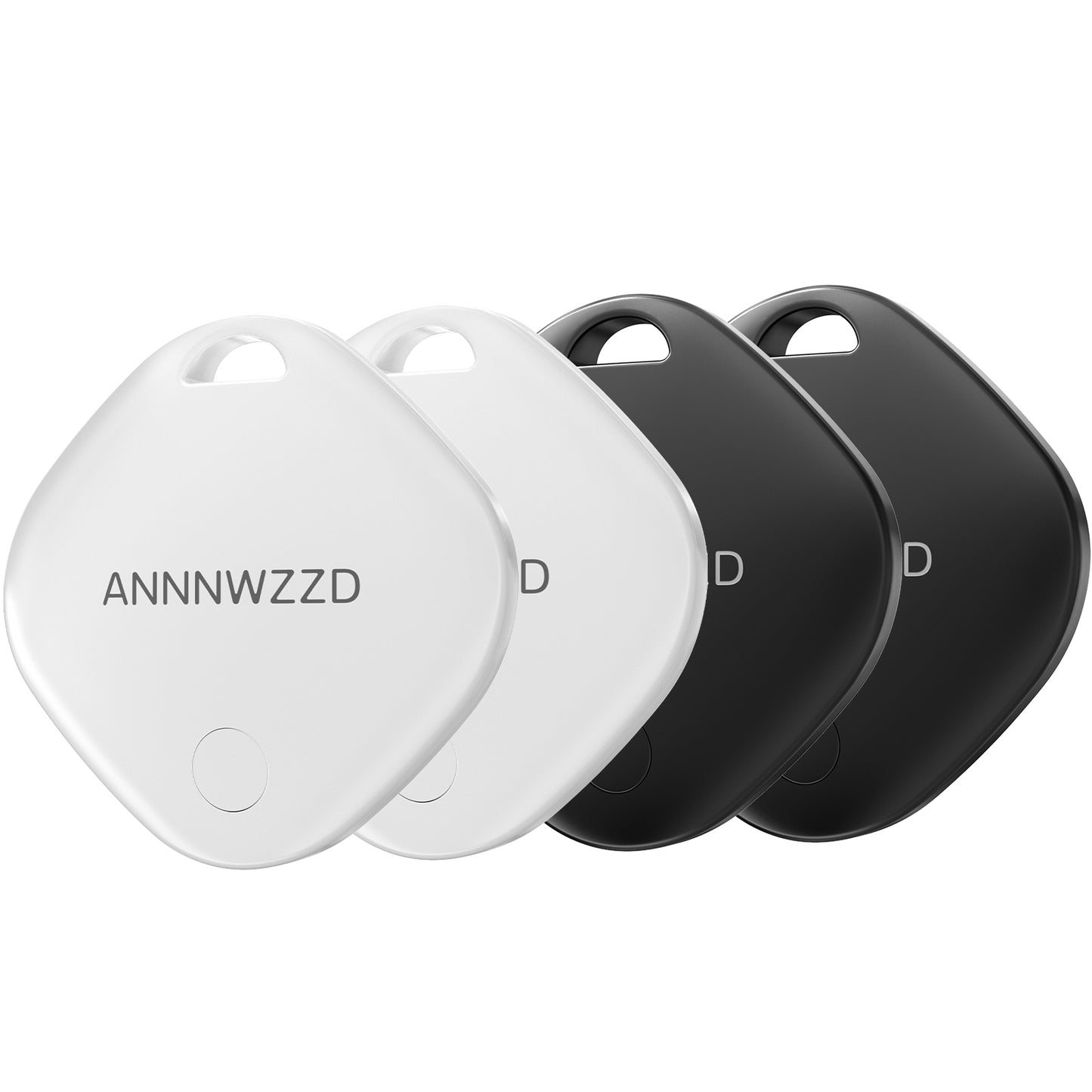 ANNNWZZD AirTags 4 Pack with Apple Find My (iOS Only) Track Your Important Things